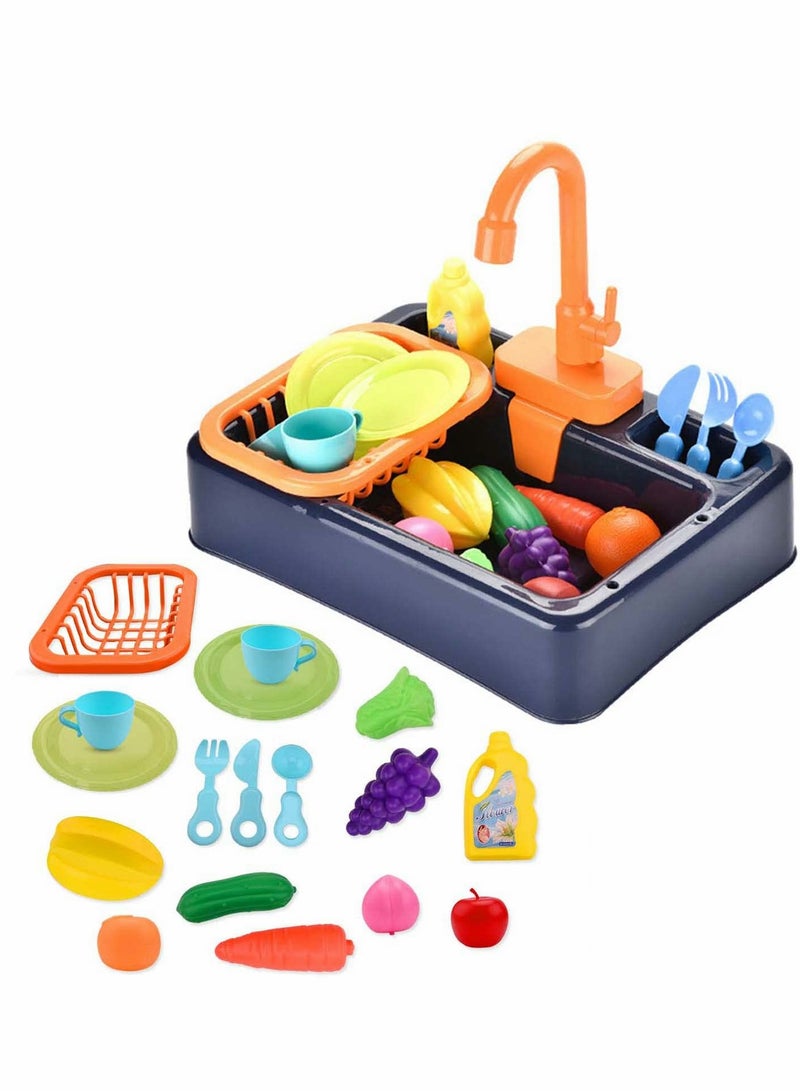 Kitchen Sink Toys Educational Kitchen Toys for Toddlers Boys Girls Can be Used as Pet Parrots Bathtub Parrot Bath Tub