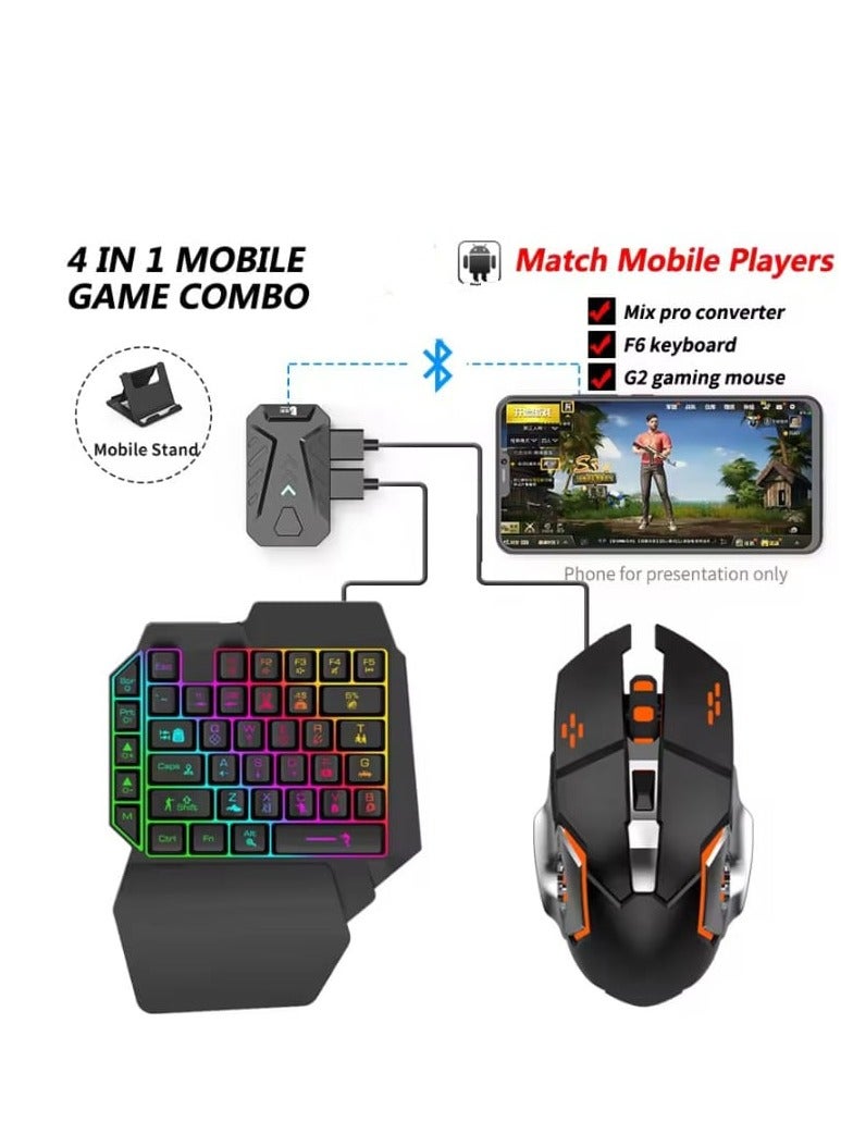 Mix Pro PUBG Controller Gaming Keyboard Mouse Converter