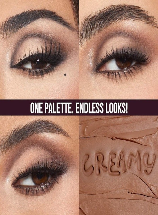 Creamy Obsessions Eyeshadow Palette Neutral Brown