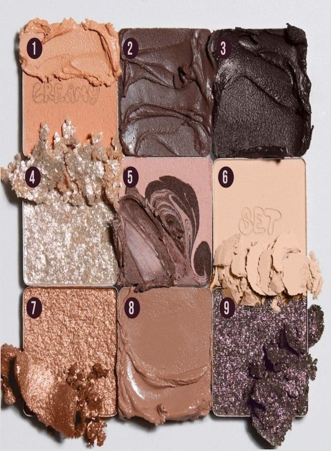 Creamy Obsessions Eyeshadow Palette Neutral Brown