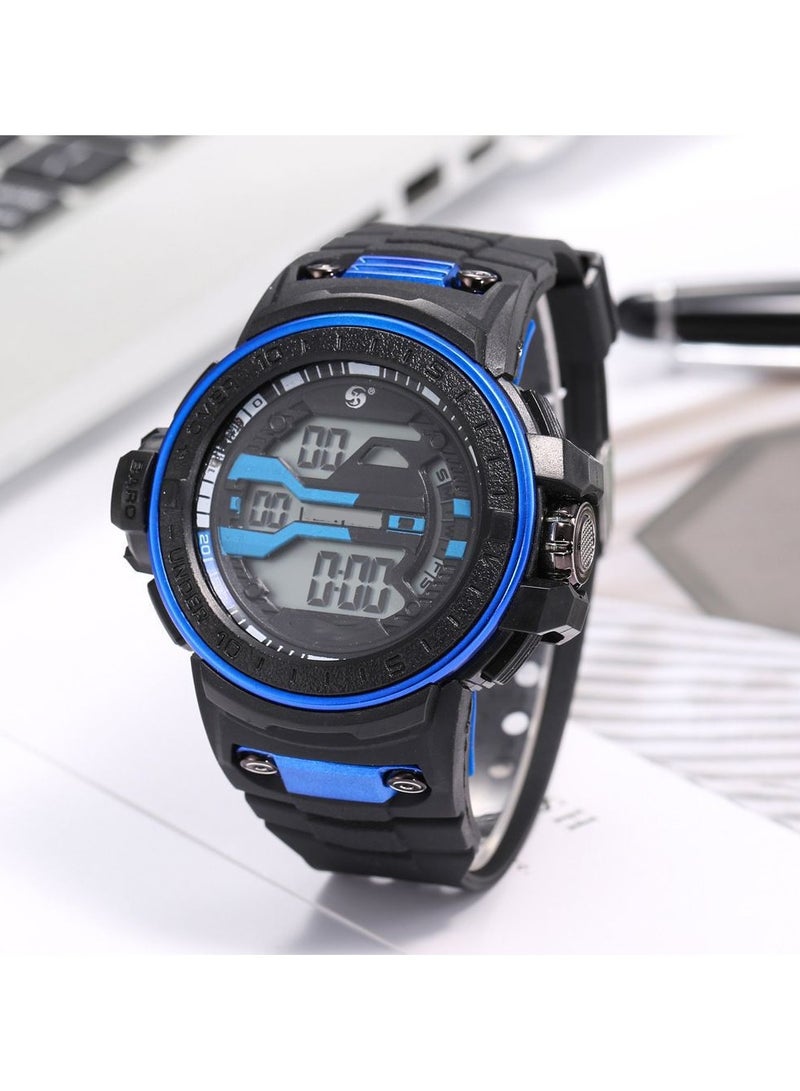 Boys' Swimming Sports Watch Shock Resistant Shockproof Multifunctional Electronic Watch