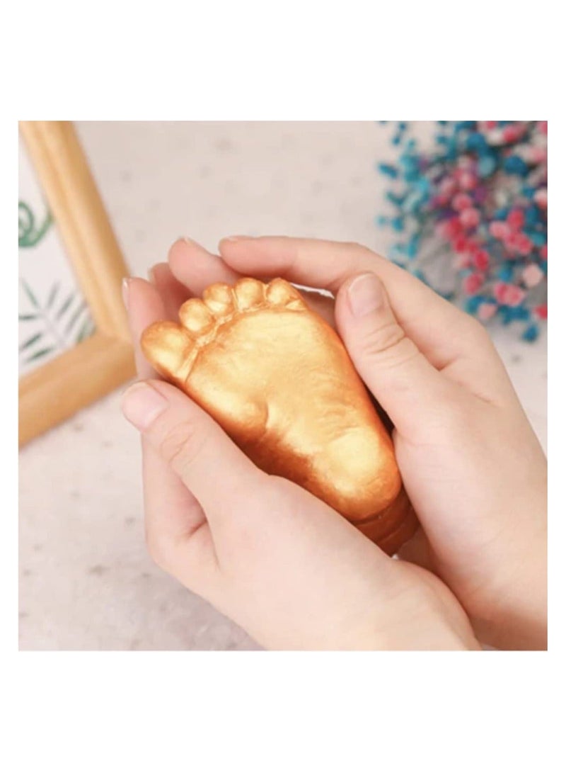 Baby Keepsake Hand Casting Kit Kids Keepsake Sculptures Infant Hand Foot Molding Plaster Hand Moldings Casting Kit for First Birthday Newborn Gifts Kids