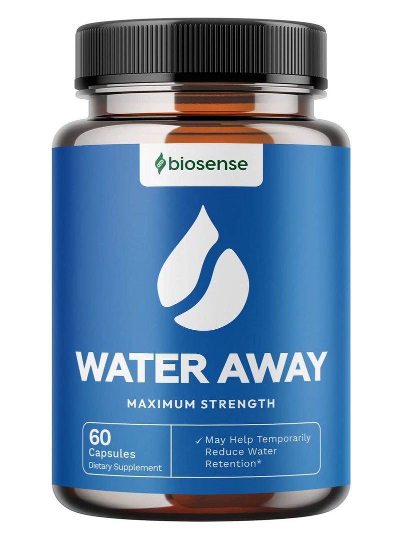 Bio Sense Natural Diuretic Water Away Pills 60 Capsules