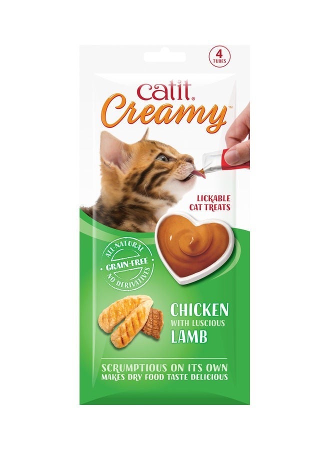 CatIt Creamy Lickable Treats  Chicken Lamb
