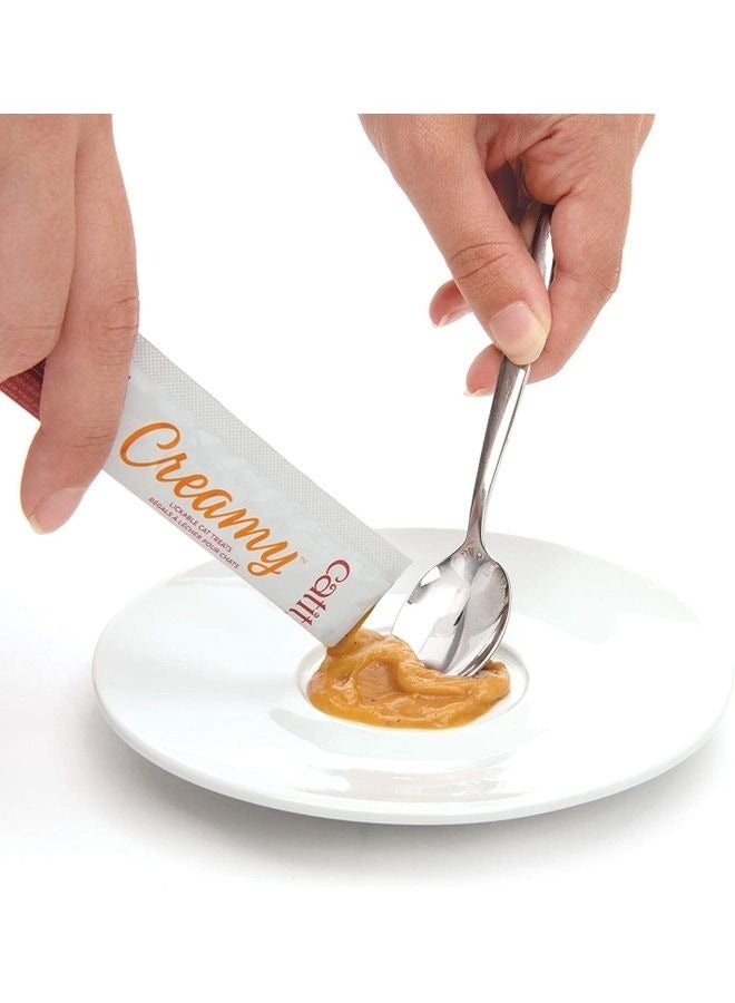 CatIt Creamy Lickable Treats Salmon  Prawns