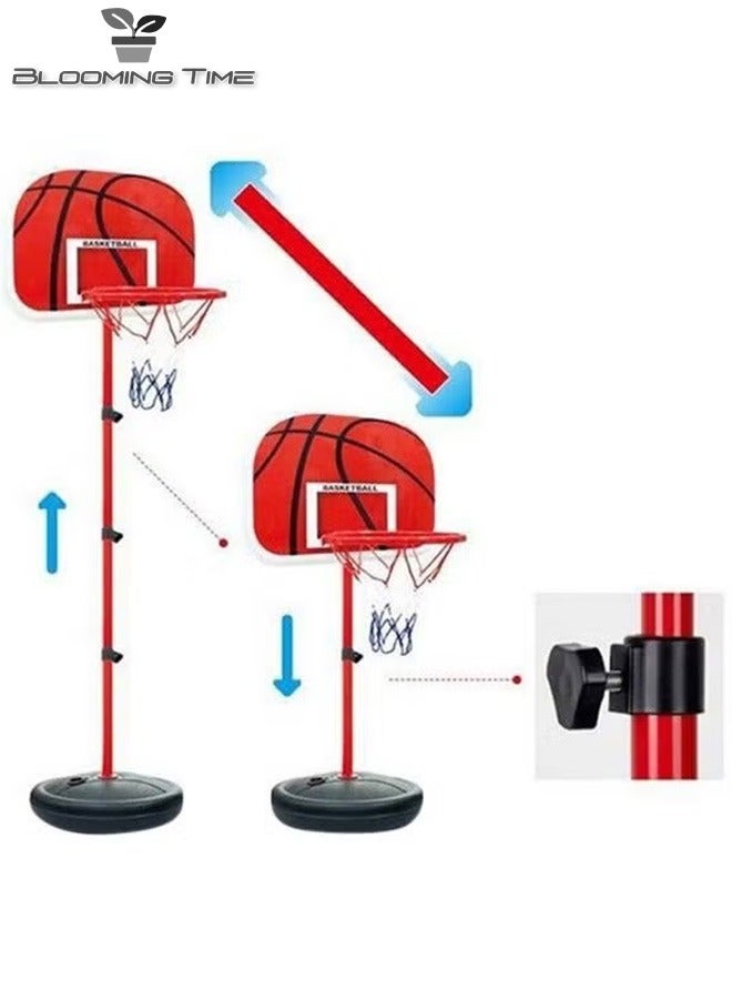 Children's Basketball Stand Toys can Be Adjusted High And Low, Indoor And Outdoor Use