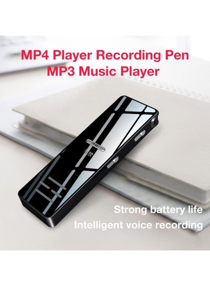 Voice Recorder Dictaphone Noise Reduction Record Stereo MP3 Music Player