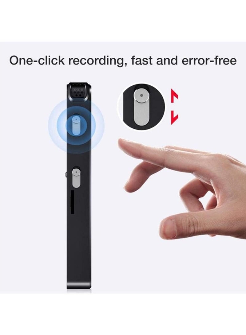 Voice Recorder Dictaphone Noise Reduction Record Stereo MP3 Music Player