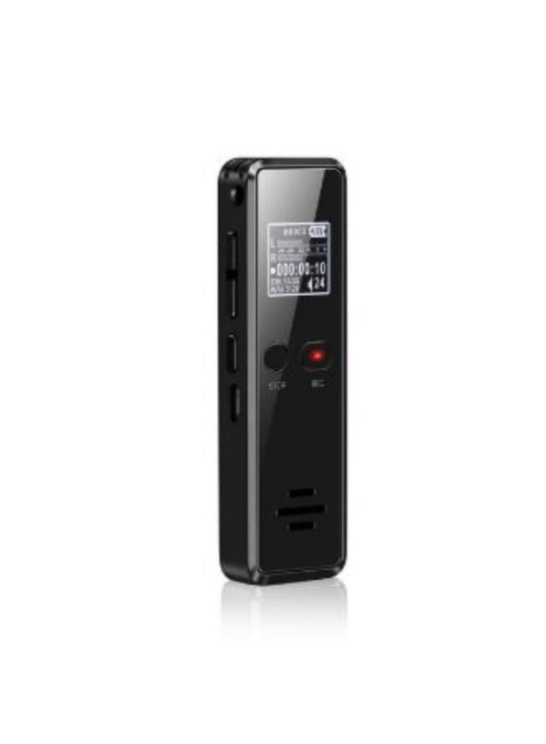 V90 Digital Voice Activated Recorder Dictaphone Long Distance Audio Recording MP3 Player Noise Reduction WAV Recorder ( 32 GB )