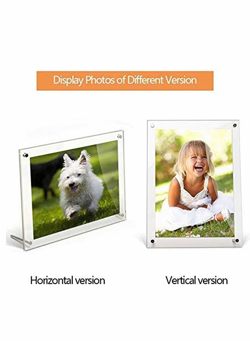 Picture Frame, 8.5x11.5 inch Clear Acrylic Photo Frame A4 Letter Size Decorative Poster Desktop Tabletop Display