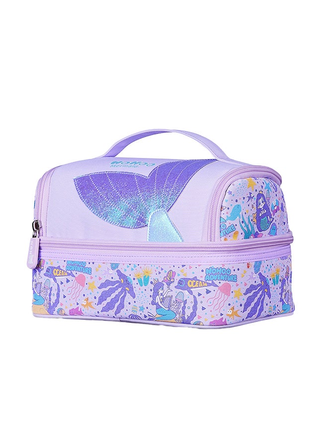 Kids Insulated Lunch Bag Mermaid - Purple