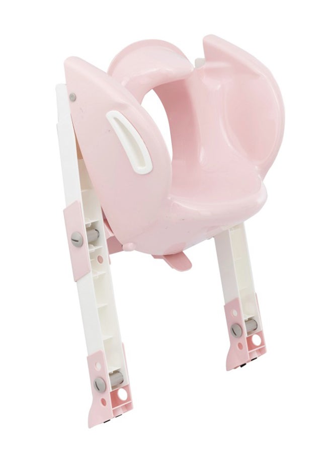 Kiddyloo Toilet Seat With Step, Pink