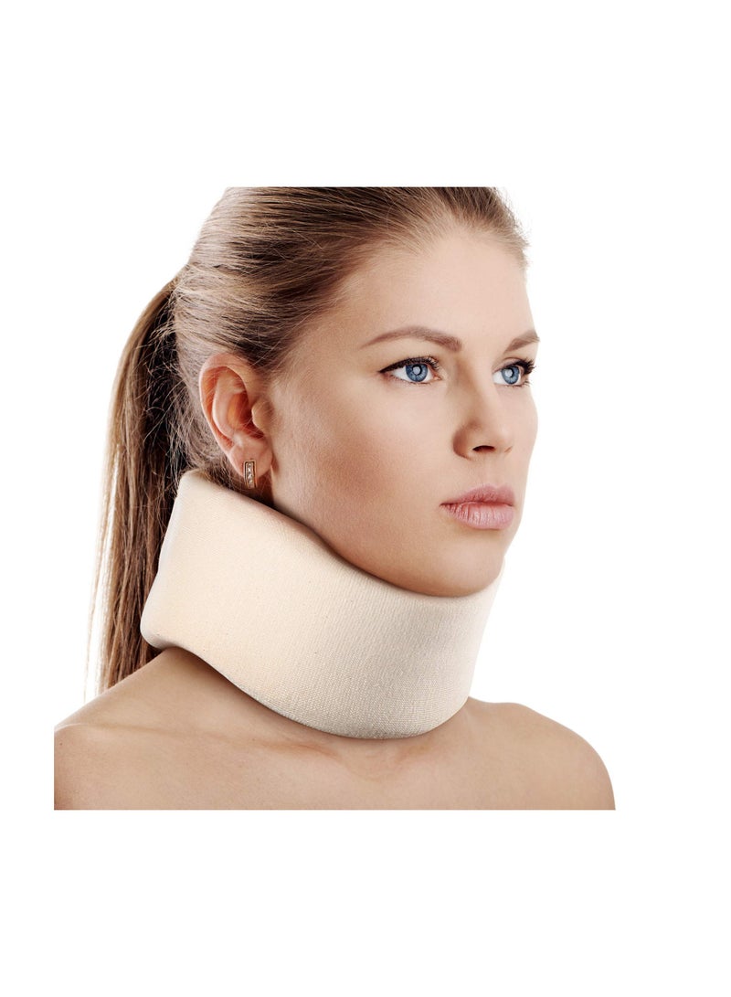 Soft Foam Neck Brace Universal Cervical Collar, Adjustable Neck Support Brace for Sleeping - Relieves Neck Pain and Spine Pressure, Neck Collar After Whiplash or Injury (3