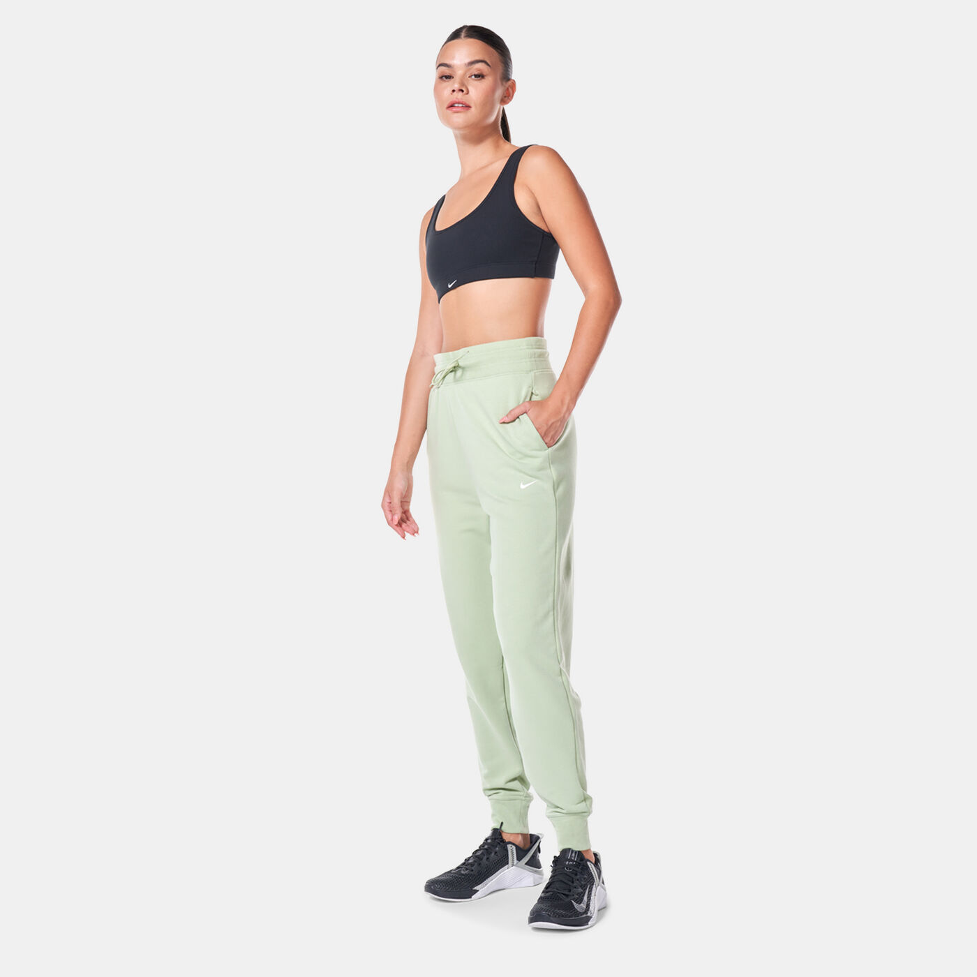 Women's Dri-FIT One High-Waisted 7/8 Training Sweatpants