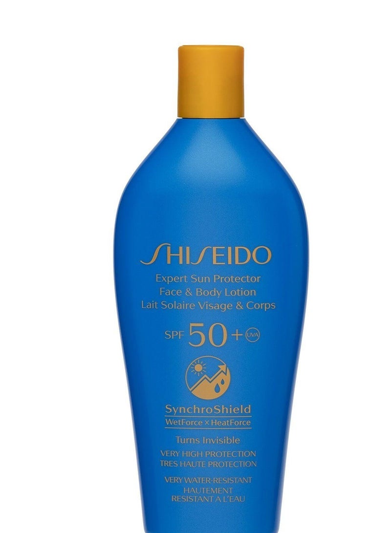 Shiseido EXPERT SUN protector lotion SPF50+ 300 ml