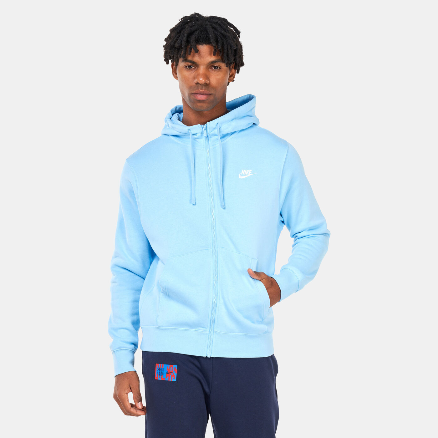 Men's Sportswear Club Full-Zip Fleece Hoodie