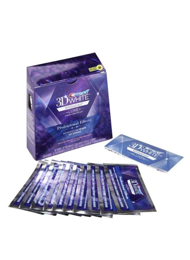 40-Piece 3D WhiteStrips Dental Whitening Kit