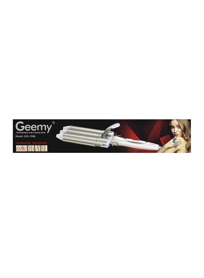 Curling Iron by Geemy, Professional Hair Styler with Variable Temperature