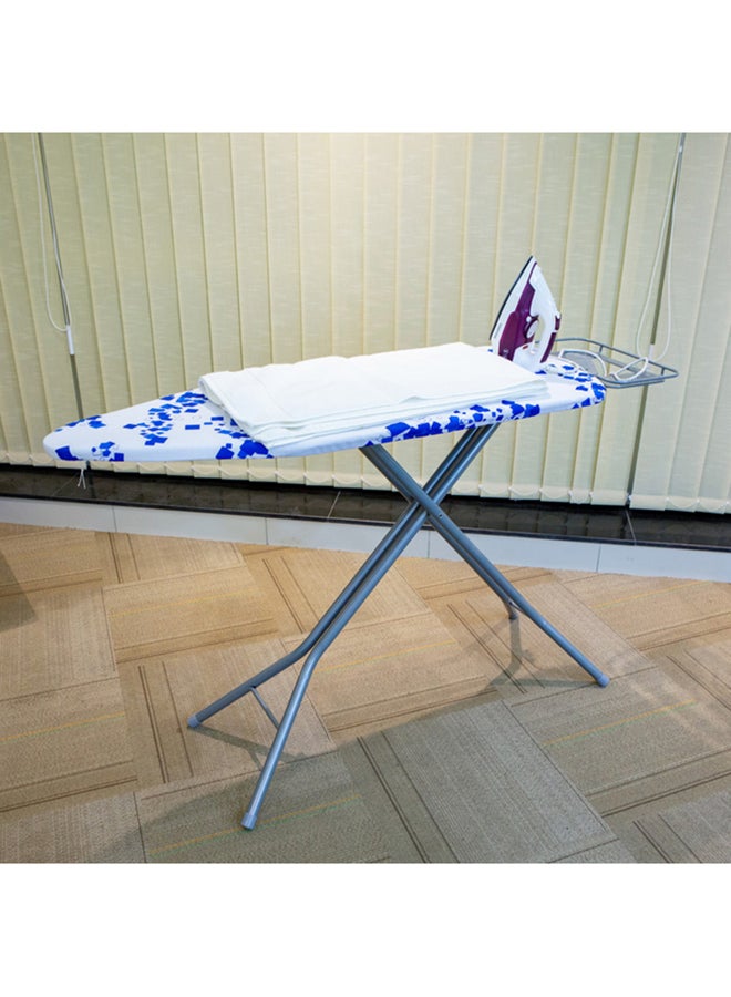 RF8735 Mesh Ironing Board Blue/White/Grey 122x43x9centimeter