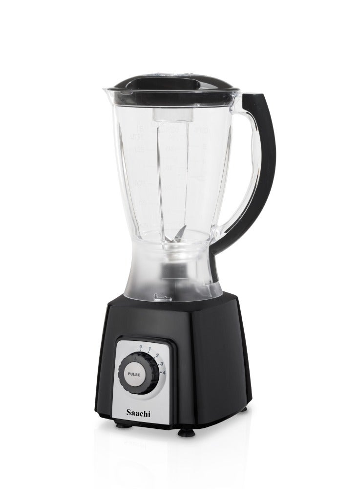 2-in-1 Blender/Grinder - Variable Speed Control, High-Capacity Jar, Auto Clean Function 1.5 L 300 W NL-BL-4407 Black