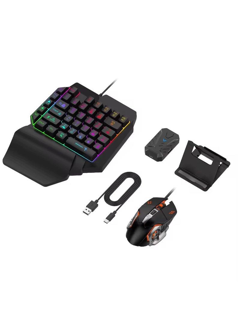 Mix Pro PUBG Controller Gaming Keyboard Mouse Converter