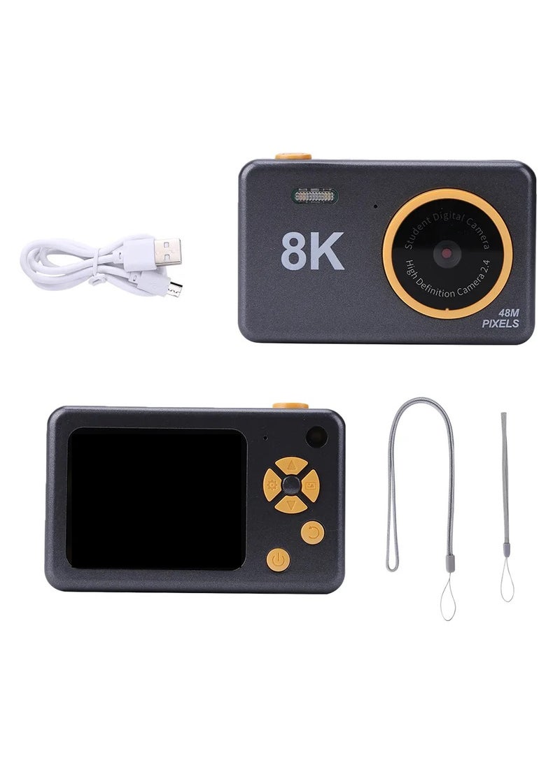 Digital Camera For Kids Girls Boys Teens 48MP Kids Camera With 32GB SD Card Full HD 1080P Cameras Rechargeable Mini Camera Educational Toys Camera Kids Toys 2.4