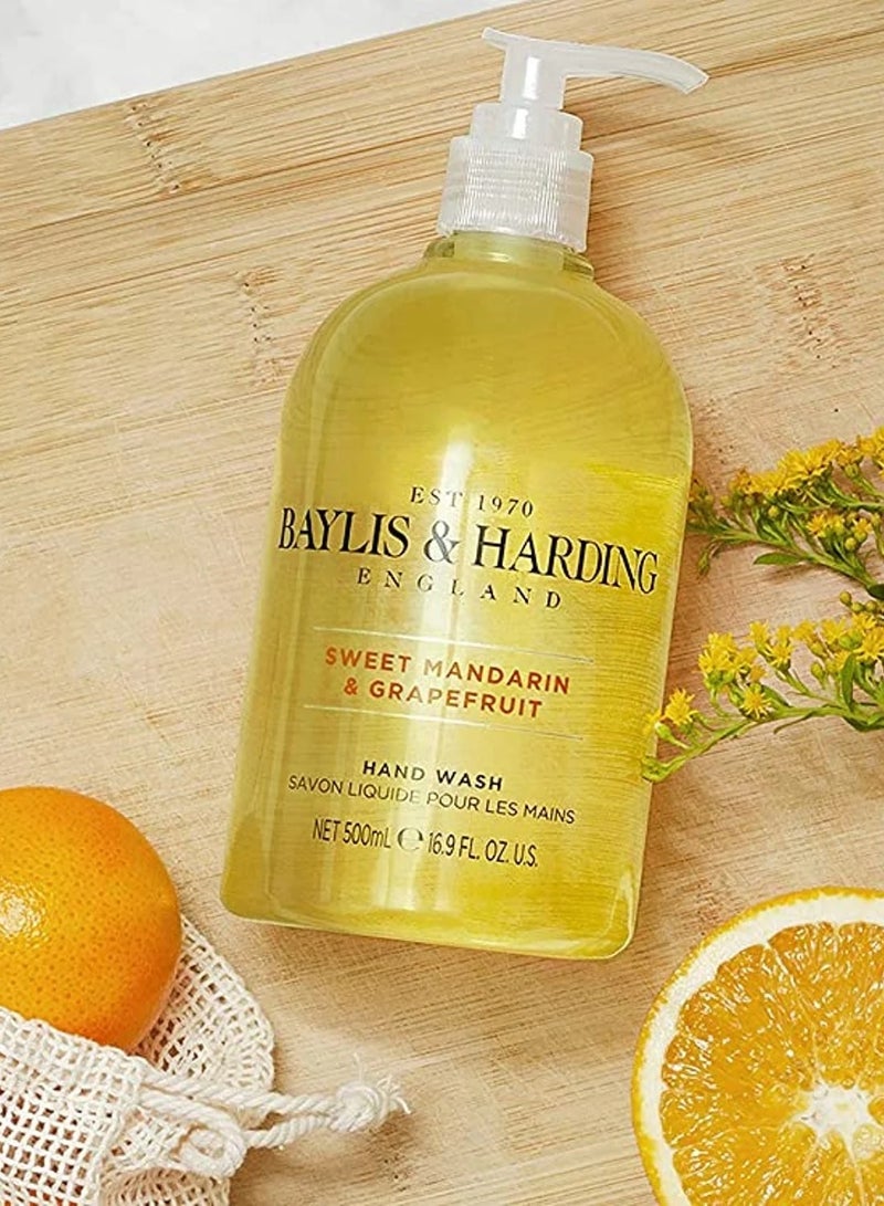 Sweet Mandarin and Grapefruit Hand Wash 2x500ml