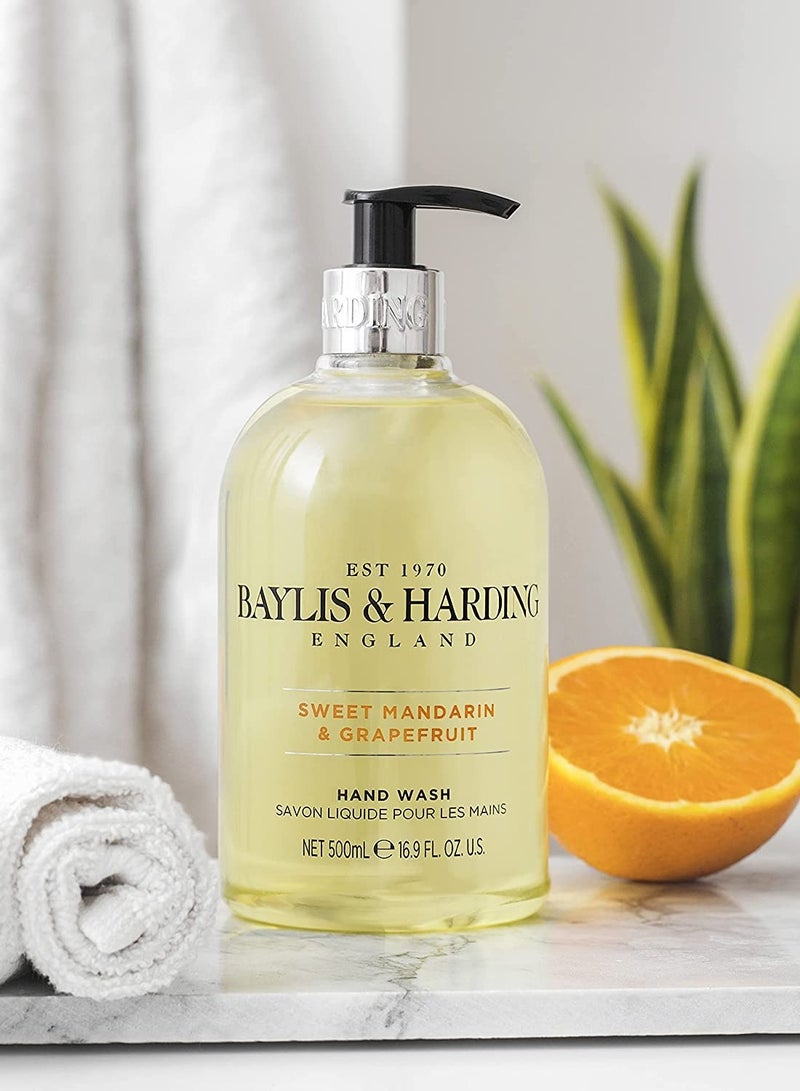 Sweet Mandarin and Grapefruit Hand Wash 2x500ml