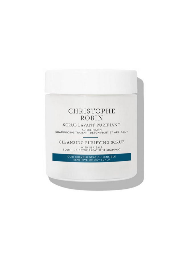 Christophe Robin Cleansing Purifying Scrub with Sea Salt 75ml