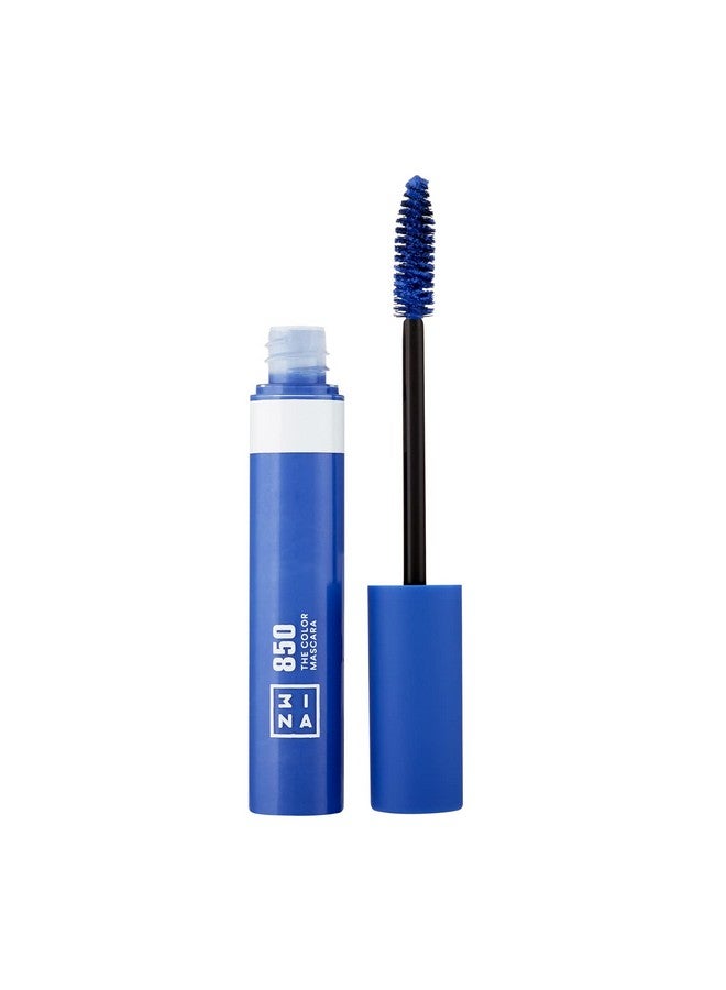 The Color Mascara 850 Blue Colored Mascara Coats Eyelashes With Fun Color Washable Clump Free Volumizing Mascara In Bold Colors Colorful Vegan And Cruelty Free Makeup 0.47 Fl. Oz