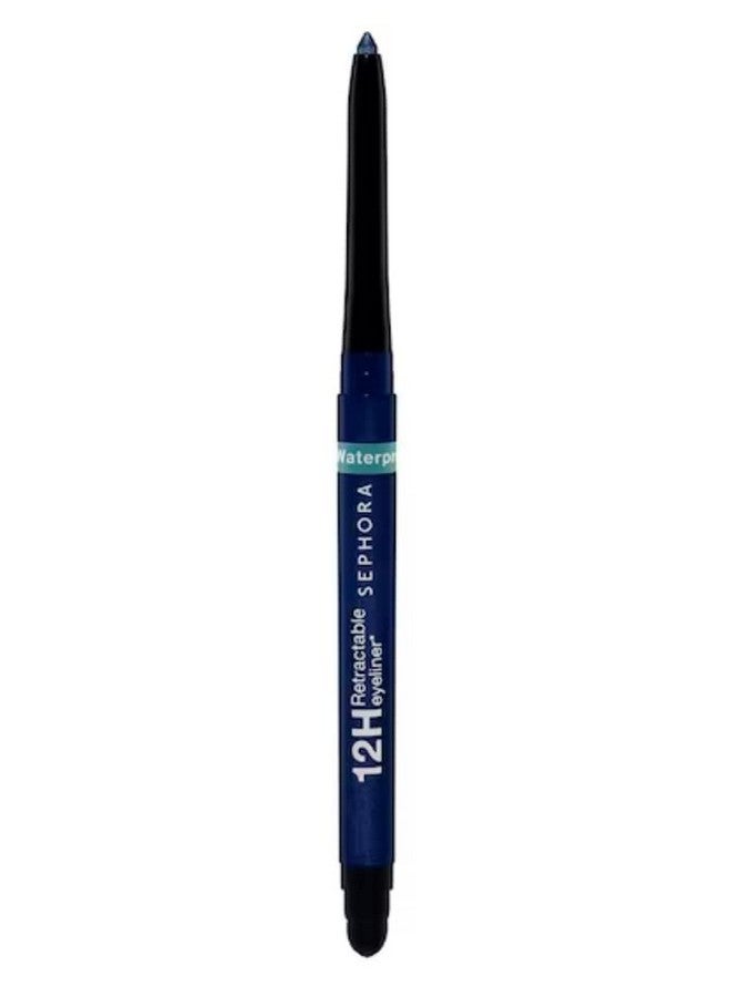 Collection Waterproof 12Hr Retractable Eyeliner Pencil 19 Shimmer Navy