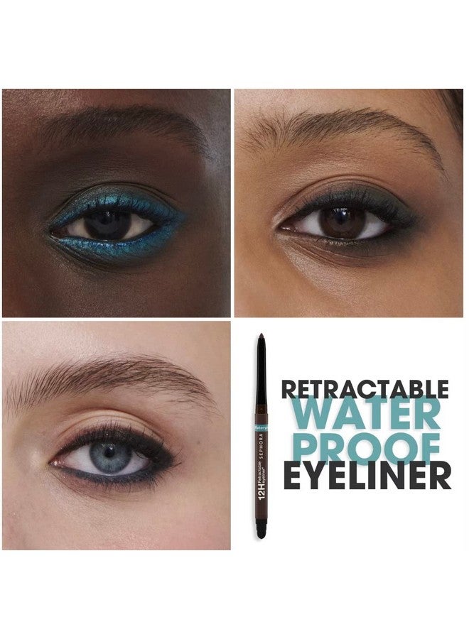 Collection Waterproof 12Hr Retractable Eyeliner Pencil 19 Shimmer Navy