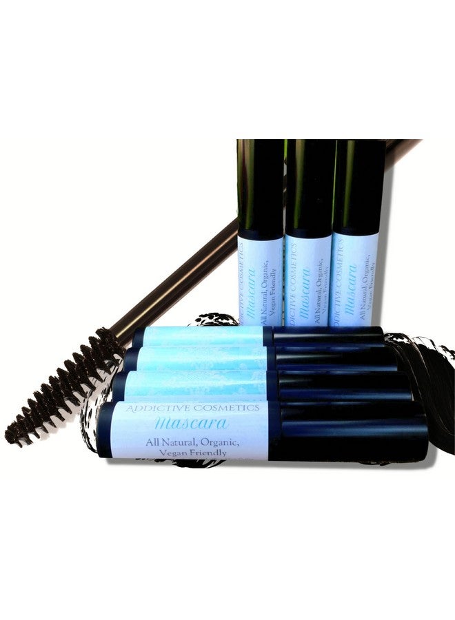 All Natural Organic Mascara Plant Based Vitamin Packed Nourishing Formula Great For Sensitive Eyes Nontoxicvegan And Cruelty Free Made In The Usa (Brown)