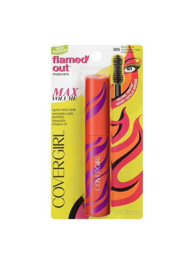 Flamed Out Mascara Black Blaze 305 .37 Oz Old Version (Packaging May Vary)