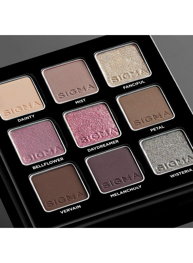 Onthego Eyeshadow Palette Hazy 9 Bold Eyeshadow Shades In Matte Shimmer And Metallic Finishes Highly Pigmented Vegan Eye Makeup Palette Clean Beauty Products