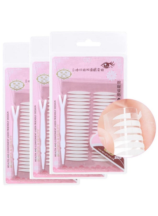 3 Packs Ultra Invisible Twosided Sticky Double Eyelid Tapes Stickers Medicaluse Adhesive Fiber Instant Eyelid Lift Without Surgery Perfect For Heavy Saggy Hooded Droopy Uneven Monoeyelids