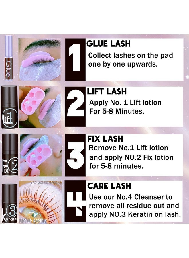 Lash Lift Kit Strong Eyelash Lifting 3 Minutes Brow Lamination At Home Diy Eyelash Perm Easily 10 Ml Airless Pump More Than 15 Applications Make Eyes Beautiful For 6 Weeks