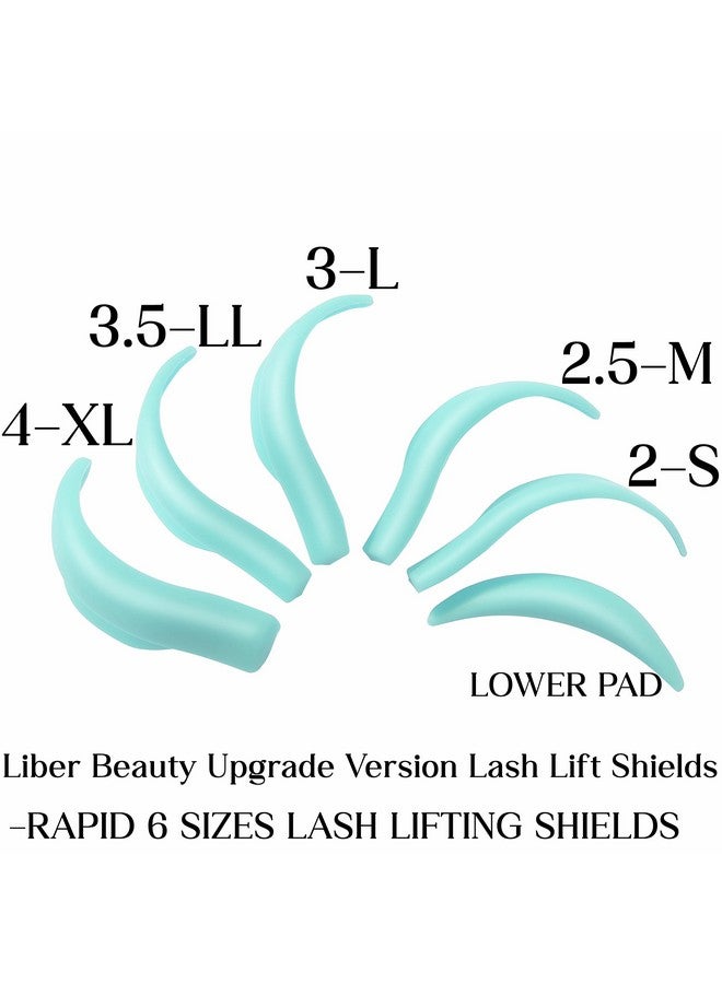 Lash Lift Pad Shield Ultra Curl Eyelash Pads Mega L Shape Perm Rod Roller With 6 Size Silicone Guard Lifting Eyelashes Up Rapidly Diy Perming At Home Dolphin Rods Stay Well Won'T Escape From Eyes