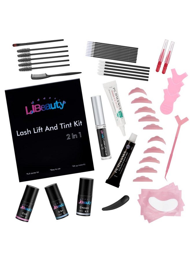 Eyelash Lift And Color Kit Eyelash Lift Kit Black Eyelash Color Kit Eyelash Extension Kit In 10Ml Lifts Lash Up & Black For 6 Weeks