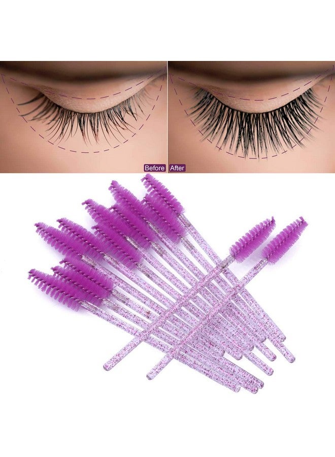 1000 Disposable Mascara Wands Eyelash Brush Spoolies For Eyebrow Eye Lash Extension Colorful