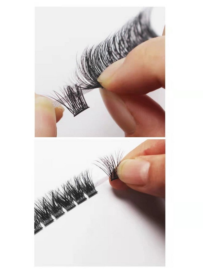 90Pcs 818Mm Available Grafted Thickness 0.07Mm Wide Stem Individual False Eyelashes Dramatic Look Cluster Volume Eye Lashes Extensions (8Mm)