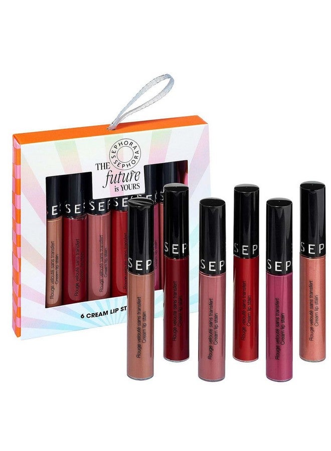 Cream Lip Stain Collection Set Of 6