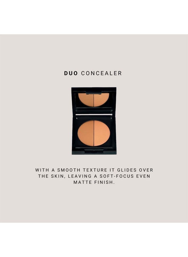 Duo Concealer Doubleshade Compact Creamy Concealer Smooth Texture Hides Imperfections Even Matte Finish Provides Full Coverage And Long Lasting Results Strandgyllen 0.1 Oz