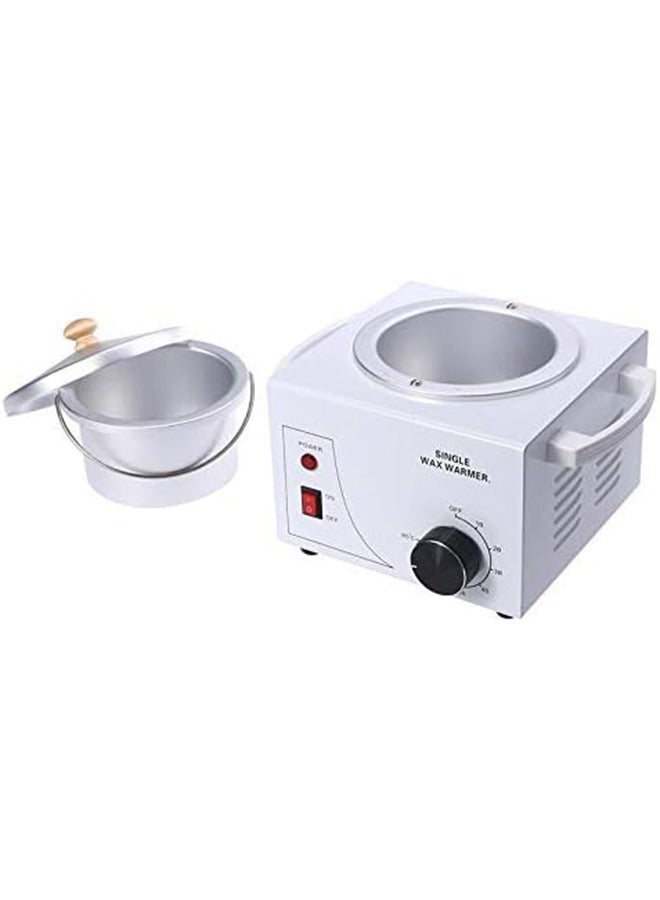 Single Container, Hot Wax Heater Depilatory Machine Temperature Adjustable Paraffin Removal Hot Melting Skin Care
