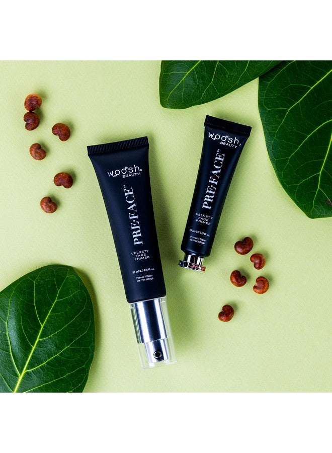 Beauty Pre•Face Velvety Face Primer Hydrating & Long Lasting Vegan Pore Minimizer & Wrinkle Filler Grips Your Makeup (Full Size 30 Ml)