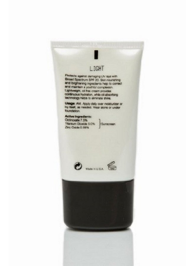 Brightening Color Correcting Cc Cream Spf 20 Mediam Coverage 4 In 1 Foundation Sunscreen Anti Aging Moisturizer (Light)