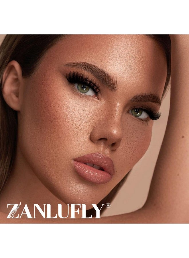 False Eyelashes Russian Strip Lashes Cat Eye Eyelashes Faux Mink Lashes Fox Eye Fluffy Dramatic Fake Lashes Look Like Extension Eyelashes Long Strip Wispy Lashes14 Pairs