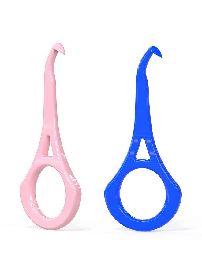 Aligner Removal Tool 2 Retainer Remover Tool Invisible Braces Removal Tools Suitable For Removing Braces Trays Retainers Dentures And Aligners(Blue+Pink).