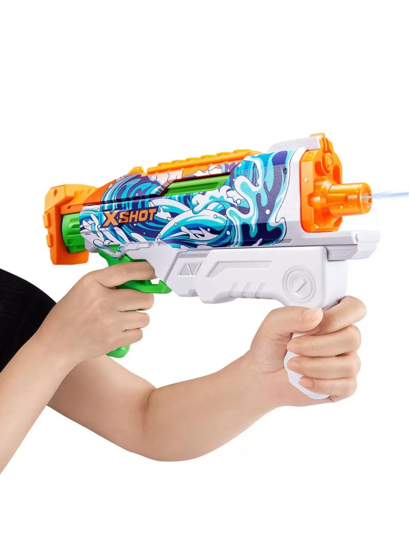 X-Shot Water Guns Fast-Fill Skins Hyperload: Wave and Inferno 2 Pack 5+ Years