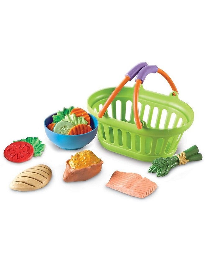 New Sprouts Healthy Dinner Pretend Play Food Set Kitchen Toys 14 Piece Set Ages 18Mos+